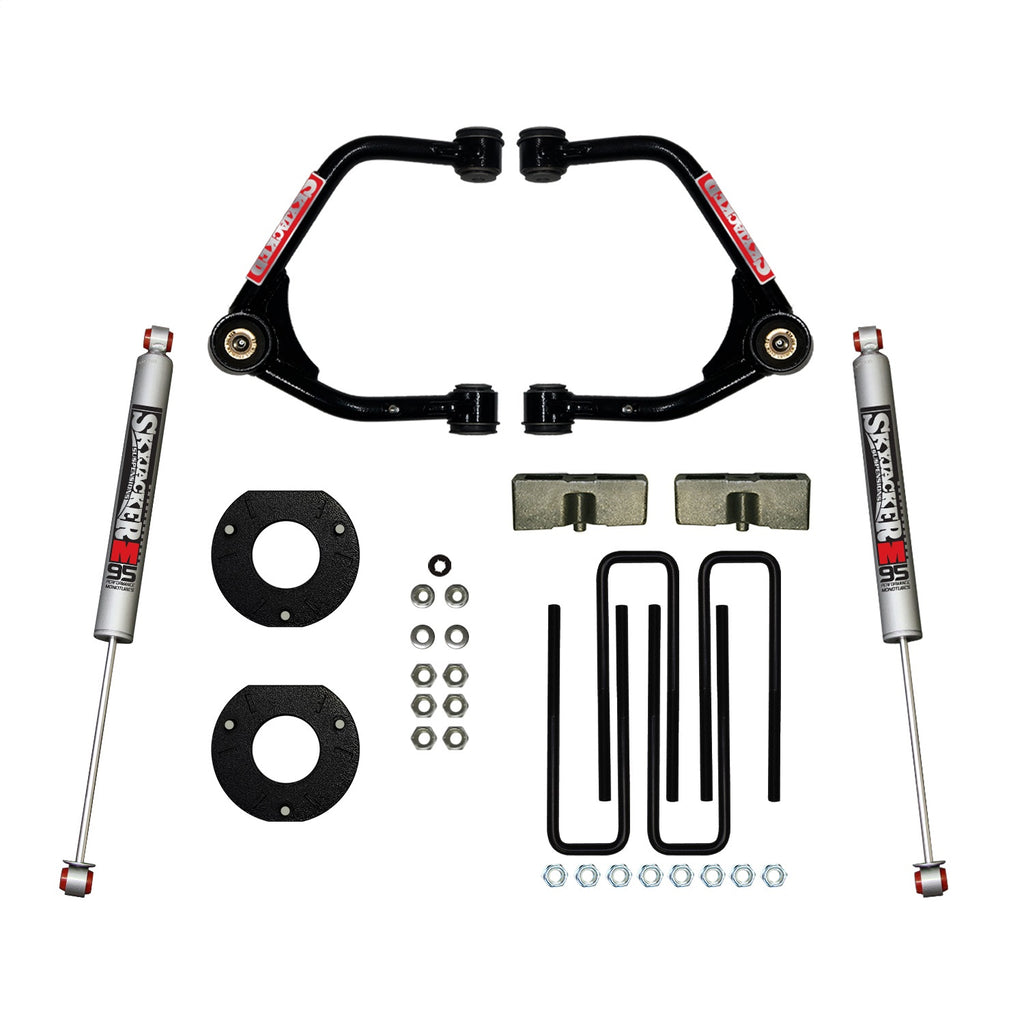 Skyjacker C19350PM 3.5 Inch Suspension Lift Kit for Select Chevrolet Silverado 1500, GMC Sierra