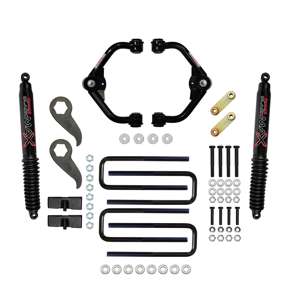 Skyjacker C20350PB 3-3.5 in. Suspension Lift Kit With Black MAX Shocks. for Select Chevrolet Silverado HD, Chevrolet Silverado HD, GMC Sierra HD, GMC Sierra HD
