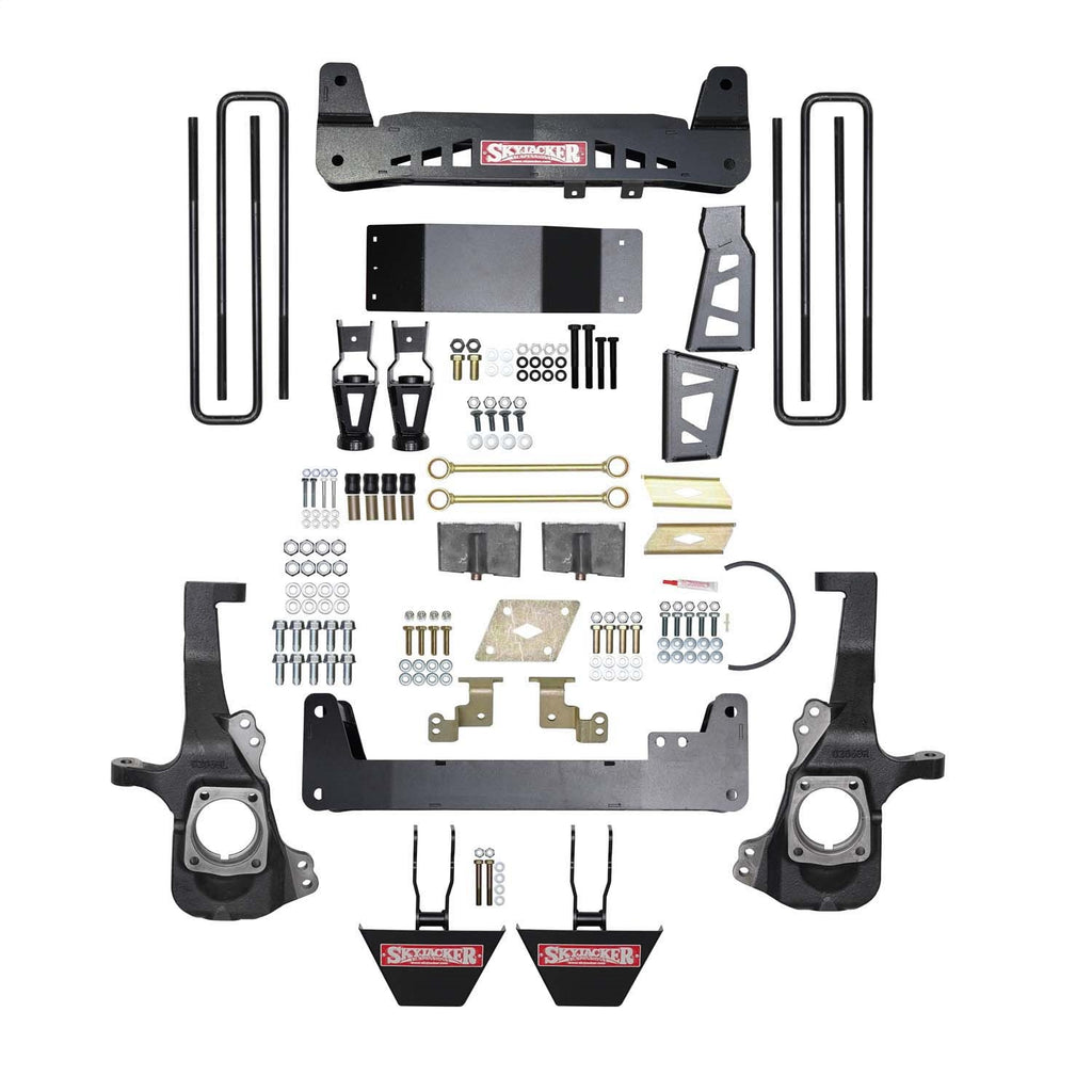 Skyjacker C20681TDK 6 in. Suspension Lift Kit With Torsion Bar Drop Brackets. for Select Chevrolet Silverado HD, Chevrolet Silverado HD, GMC Sierra HD, GMC Sierra HD