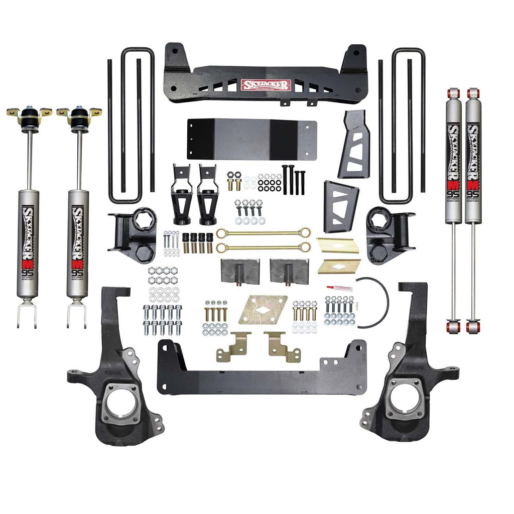 Skyjacker C20681TRK-M 6 in. Suspension Lift Kit With Raised Torsion Bar Brackets And Monotube Shocks. for Select Chevrolet Silverado HD, Chevrolet Silverado HD, GMC Sierra HD, GMC Sierra HD