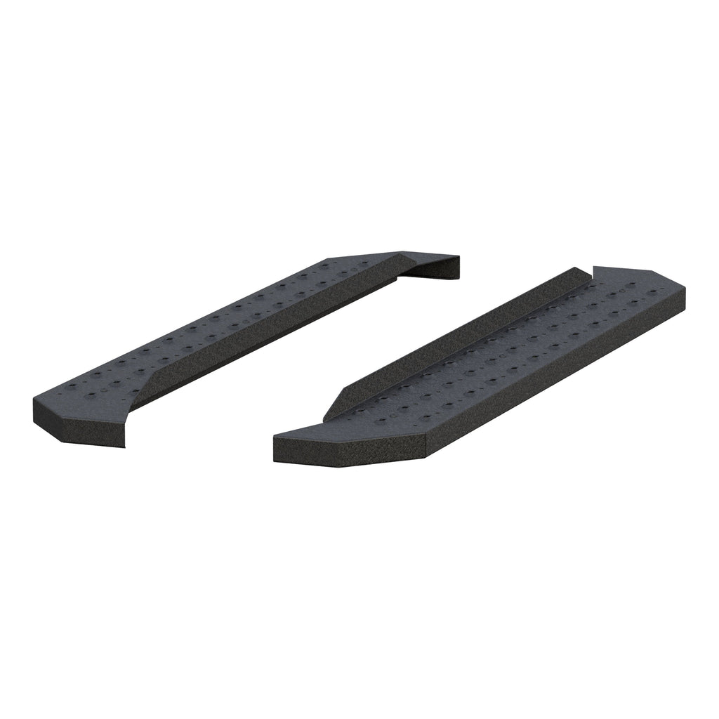 ARIES C2853 RidgeStep 6-1/2" x 53" Black Steel Running Boards (No Brackets) for Select Ford F-250