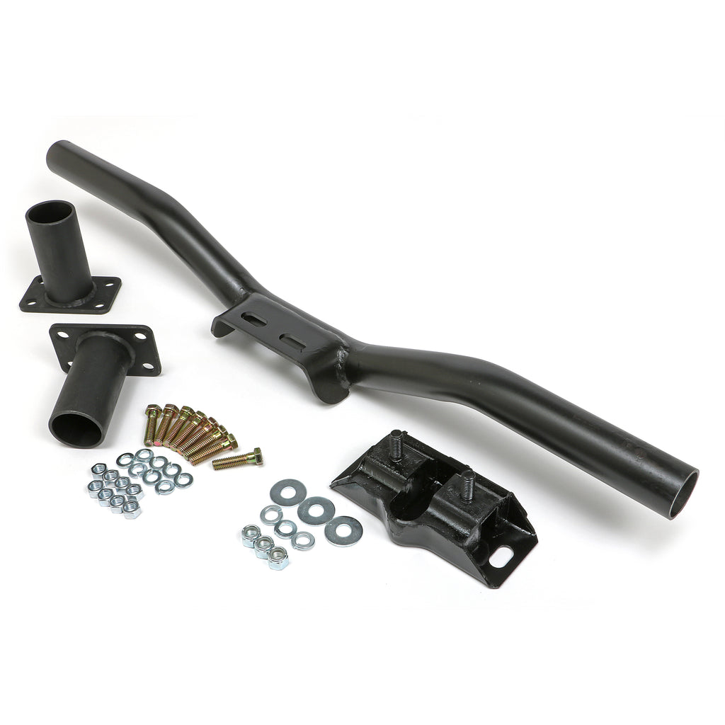 C4--C6-Transmission-Crossmember-Kit;-3-In.-Drop;-Rubber-Pad