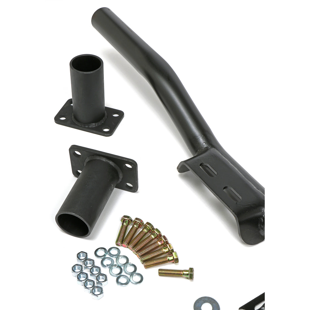 C4--C6-Transmission-Crossmember-Kit;-3-In.-Drop;-Rubber-Pad