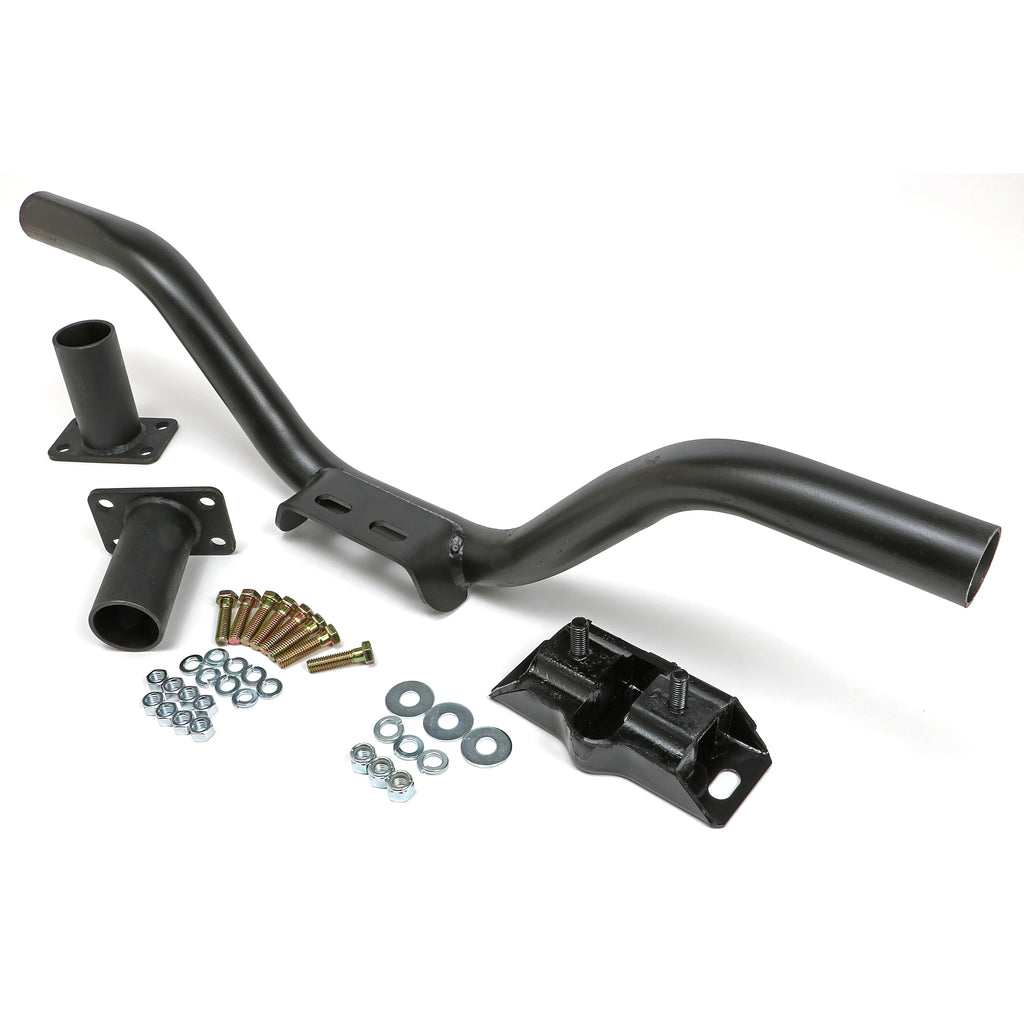 C4--C6-Transmission-Crossmember-Kit;-6-In.-Drop;-Rubber-Pad