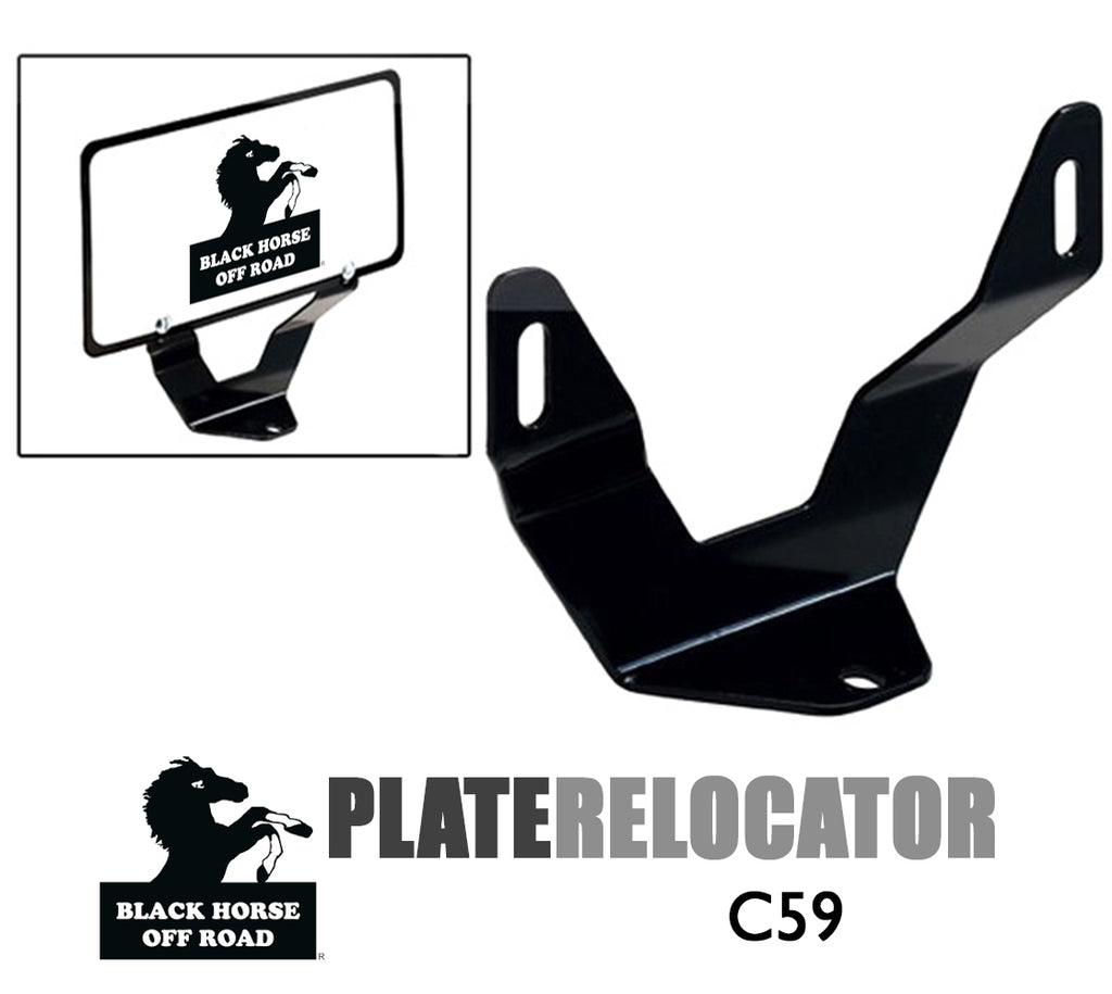 Black Horse Off Road C59 Plate Relocator