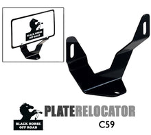 Load image into Gallery viewer, Black Horse Off Road C59 Plate Relocator