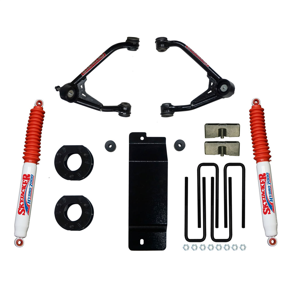 Skyjacker C7350PH Upper Control Arm Kit for Select Chevrolet Silverado 1500, GMC Sierra
