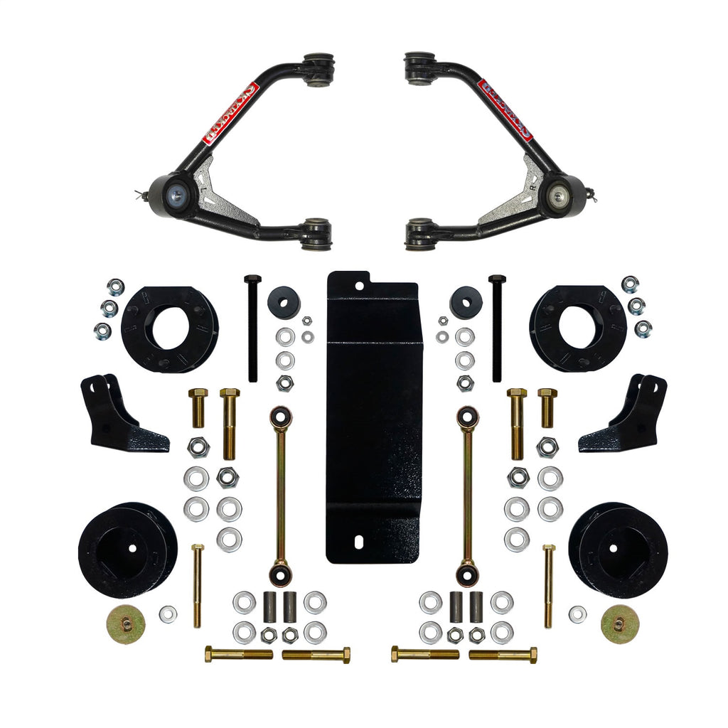 Skyjacker C7350V Upper Control Arm Kit for Select Chevrolet Avalanche, Chevrolet Suburban 1500, Chevrolet Tahoe, GMC Yukon, GMC Yukon XL