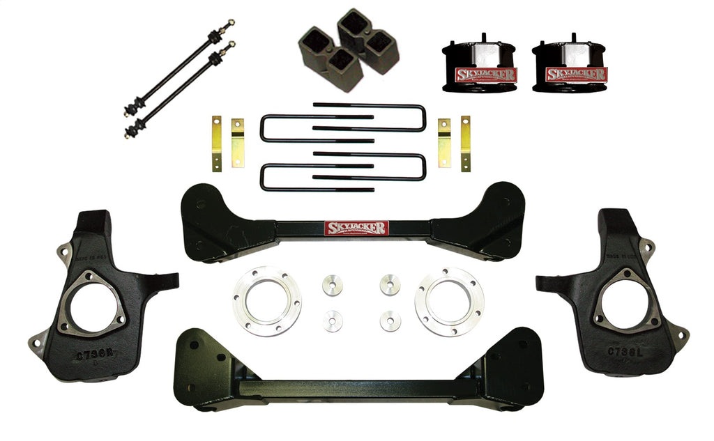 Skyjacker C7360PK-B Suspension Lift Kit w/Shocks for Select Chevrolet Blazer, Chevrolet Tahoe, GMC Yukon