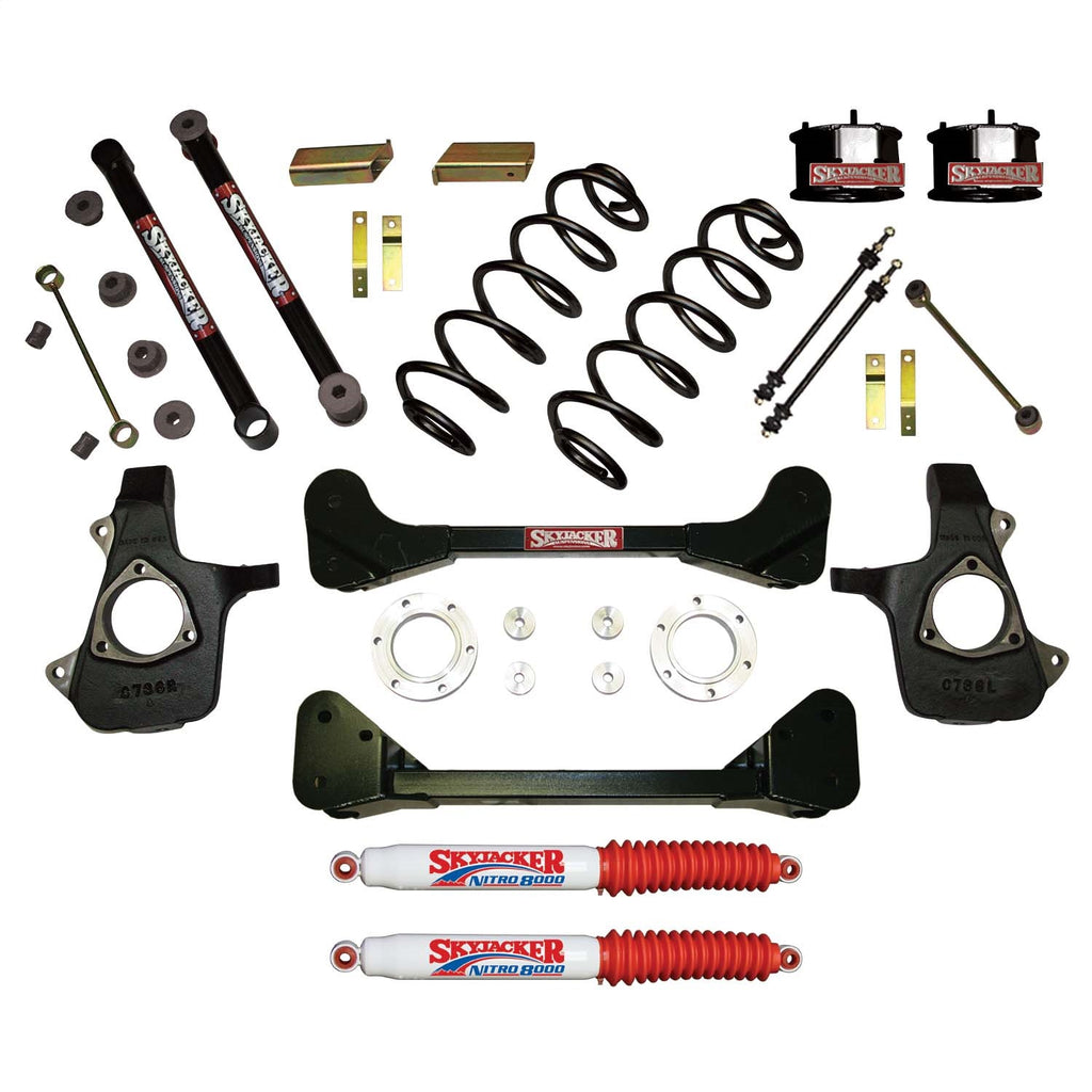 Skyjacker C7360SK-N 4IN. KT; 07-13 GM SUV; SPCR; 4NIT for Select Chevrolet Avalanche, Chevrolet Suburban 1500, Chevrolet Tahoe, GMC Yukon XL