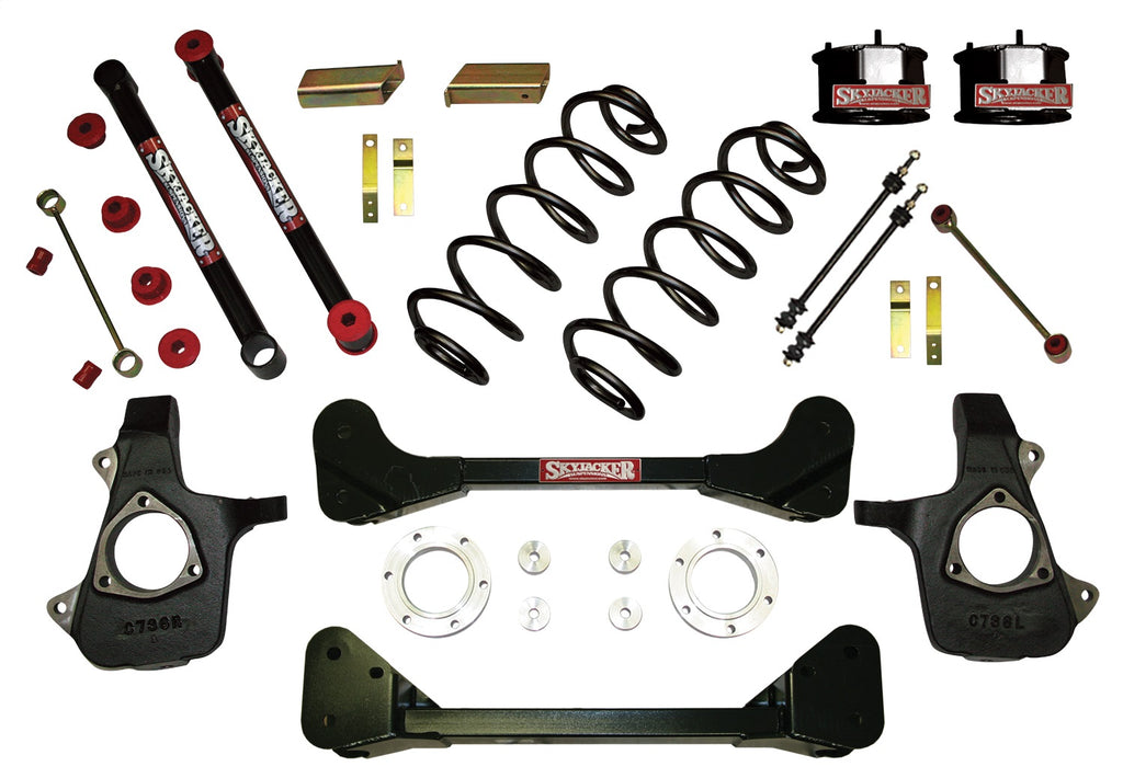 Skyjacker C7360SK 4IN. KIT; 07-13 GM 1500 SUV 4WD for Select Chevrolet Avalanche, Chevrolet Suburban 1500, Chevrolet Tahoe, GMC Yukon XL