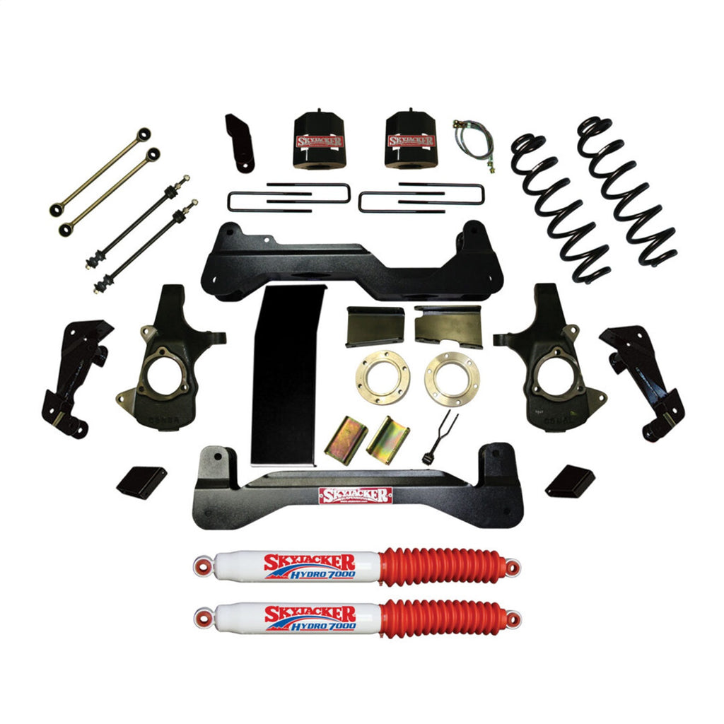 Skyjacker C7660SK-H 6IN. SYS; 07-09SUV; SPCR; HYDROS for Select Chevrolet Avalanche, Chevrolet Suburban 1500, Chevrolet Tahoe, GMC Yukon, GMC Yukon XL