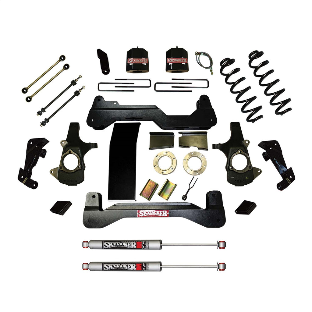 Skyjacker C7660SK-M 6IN. SYS; 07-09SUV; SPCR; M95 for Select Chevrolet Avalanche, Chevrolet Suburban 1500, Chevrolet Tahoe, GMC Yukon, GMC Yukon XL