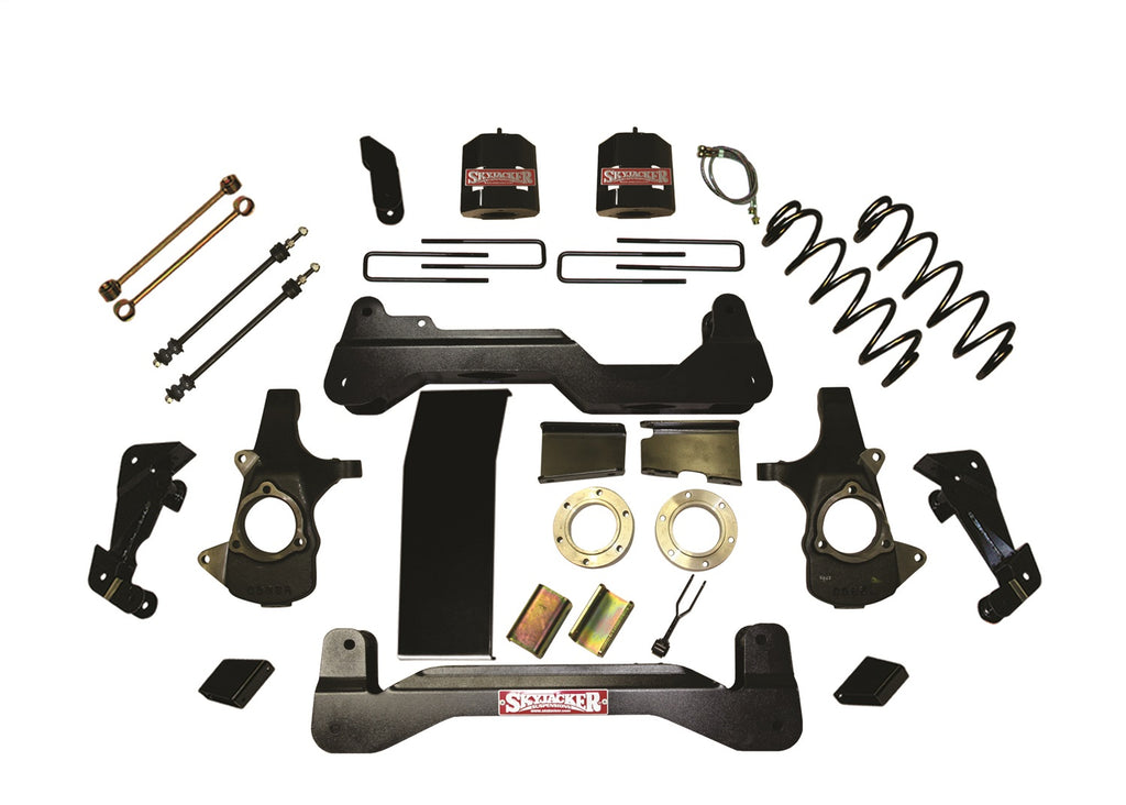 Skyjacker C7660SK 6IN. SYS; 07-09 GM 1500 SUV 4WD for Select Chevrolet Avalanche, Chevrolet Suburban 1500, Chevrolet Tahoe, GMC Yukon, GMC Yukon XL