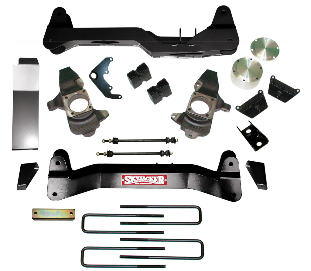 Skyjacker C9681K-NSP-B Suspension Lift Kit w/Shocks for Select Chevrolet Silverado 2500, Chevrolet Silverado HD, Chevrolet Silverado HD Classic, Chevrolet Silverado 3500, Chevrolet Silverado Classic, Chevrolet Silverado HD, GMC Sierra 2500, GMC Sierra