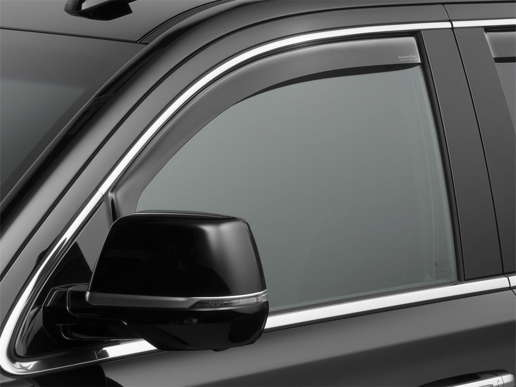 Weathertech 82750IM Side Window Deflector Set for Select Cadillac Escalade, Chevrolet Tahoe, GMC Yukon