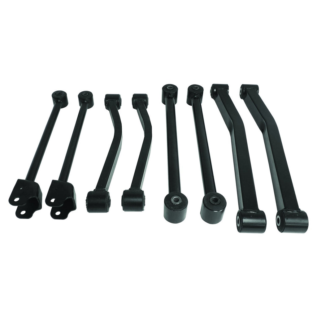 Crown Automotive Jeep Replacement CAK16 Front and Rear Control Arm Kit for 2007-2018 Jeep JK Wrangler for Select Jeep Wrangler, Jeep Wrangler JK