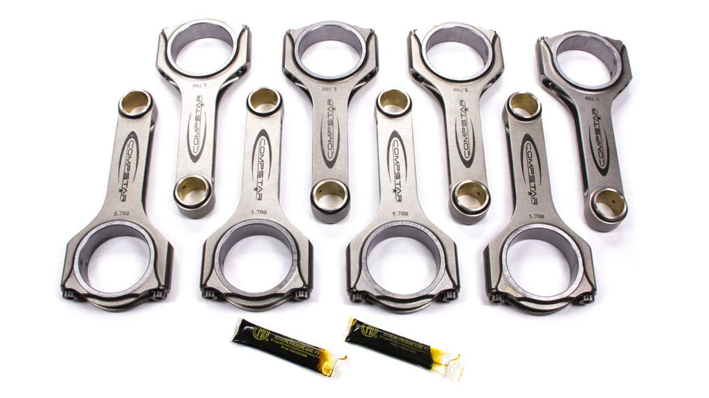 CALLIES CSA6000DS2A2AH SBC Forged H-Beam Rods - 6.000/2.100