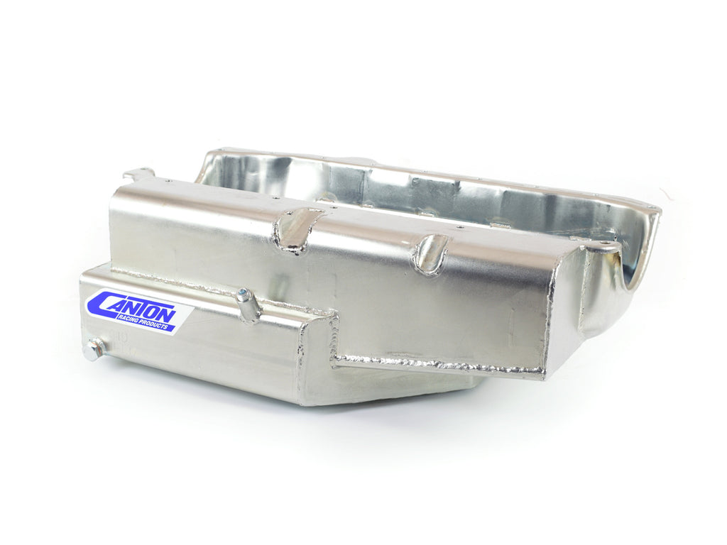 CANTON 11-187 SBC Power Oil Pan W/Pro Pouch