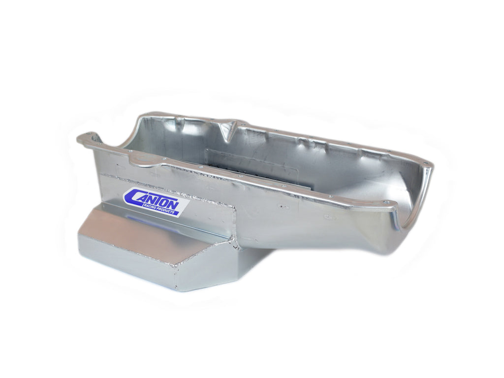 CANTON 15-240 SBC Vette Road Race Oil Pan - 2pc. Rear Main