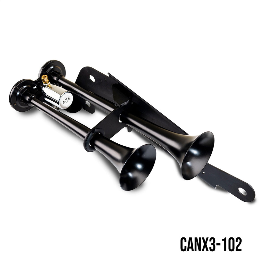 Kleinn Automotive Air Horns CANX3-102 ADD-ON Air Horn for Select Can-Am Maverick X3 DS Turbo, Can-Am Maverick X3 DS Turbo R, Can-Am Maverick X3 DS Turbo RR, Can-Am Maverick X3 Max DS Turbo, Can-Am Maverick X3 Max DS Turbo R, Can-Am Maverick X3 Max DS