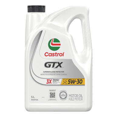 Castrol CAS000113A GTX Ultraclean 5W30 Semi Synthetic Engine Oil - 5L