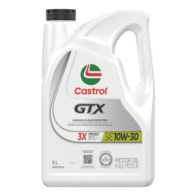 Castrol CAS000133A GTX 10W30 Engine Oil - 5L