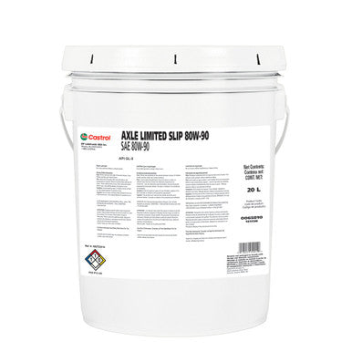 Castrol CAS0065810 Axle Ltd Slip / Hypoy C 80W90 - 20L