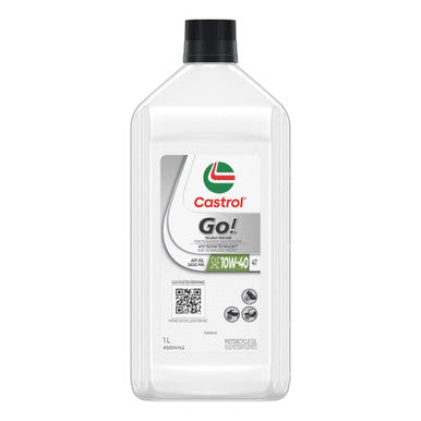 Castrol CAS0074742 Go! 4T - 4 Stroke 10W40 Engine Oil -1L