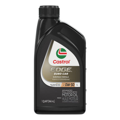 Castrol CAS0202742 Edge Euro Car LL - 0W30 Synthetic Engine Oil - 946mL