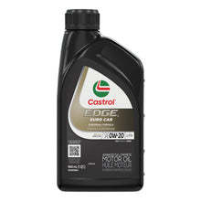 Load image into Gallery viewer, Castrol CAS0202866 Edge Euro Car LL-17 FE+ 0W20 Synthetic Engine Oil - 946mL