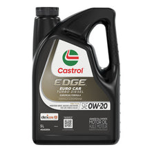 Load image into Gallery viewer, Castrol CAS020293A Edge Euro Car Turbo Diesel 0W20 Synthetic Engine Oil - 5L