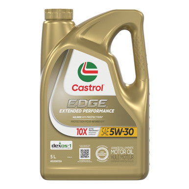 Castrol CAS020613A Edge Extended Performance 5W30 Synthetic Engine Oil - 5L