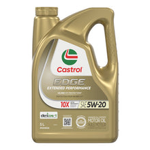 Load image into Gallery viewer, Castrol CAS020653A Edge Extended Performance 5W20 Synthetic Engine Oil - 5L