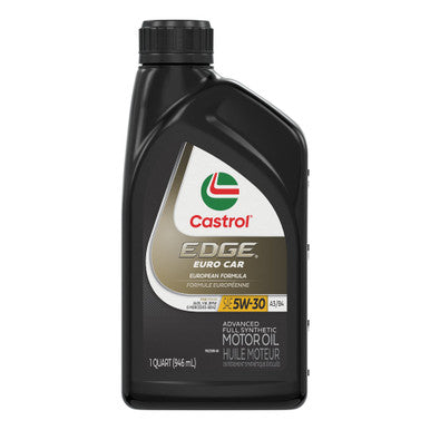 Castrol CAS0209566 Edge Euro Car A3/B4 - 5W30 Synthetic Engine Oil - 946mL