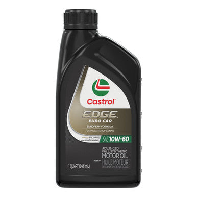 Castrol CAS0209866 Edge Euro Car - 10W60 Synthetic Engine Oil - 946mL