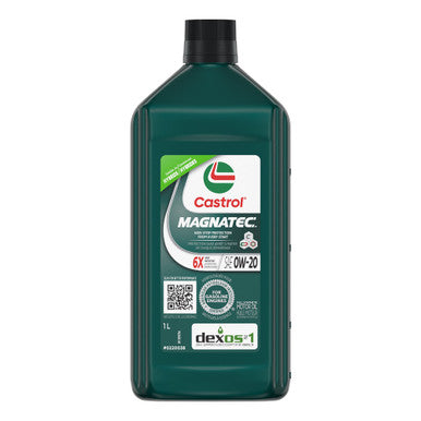 Castrol CAS0220038 Magnatec 0W20 Synthetic Engine Oil - 1L