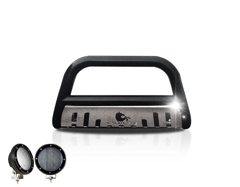 Black Horse Off Road CBBS-HOB3501SP-PLFB Bull Bar Kit for Select Honda CR-V