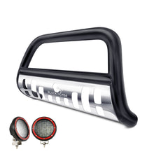 Load image into Gallery viewer, Black Horse Off Road CBBS-JEB4001SP-PLFR Bull Bar Kit for Select Jeep Grand Cherokee