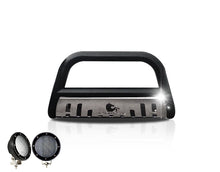 Load image into Gallery viewer, Black Horse Off Road CBBS-TOD1009SP-PLFB Bull Bar Kit for Select Lexus LX570, Toyota Land Cruiser, Toyota Sequoia, Toyota Tundra