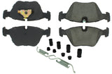 CENTRIC BRAKE PARTS 104.03940 Posi-Quiet Semi-Metallic Brake Pads with Hardwar