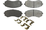 CENTRIC BRAKE PARTS 104.04220 Posi-Quiet Semi-Metallic Brake Pads with Hardwar