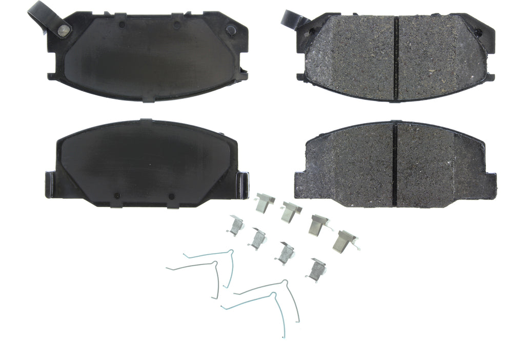 CENTRIC BRAKE PARTS 104.05270 Posi-Quiet Semi-Metallic Brake Pads with Hardwar