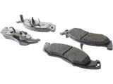 CENTRIC BRAKE PARTS 104.05760 Posi-Quiet Semi-Metallic Brake Pads with Hardwar