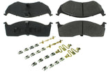 CENTRIC BRAKE PARTS 104.05910 Posi-Quiet Semi-Metallic Brake Pads with Hardwar