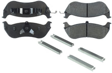 Load image into Gallery viewer, CENTRIC BRAKE PARTS 104.06740 Posi-Quiet Semi-Metallic Brake Pads with Hardwar