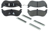 CENTRIC BRAKE PARTS 104.06740 Posi-Quiet Semi-Metallic Brake Pads with Hardwar