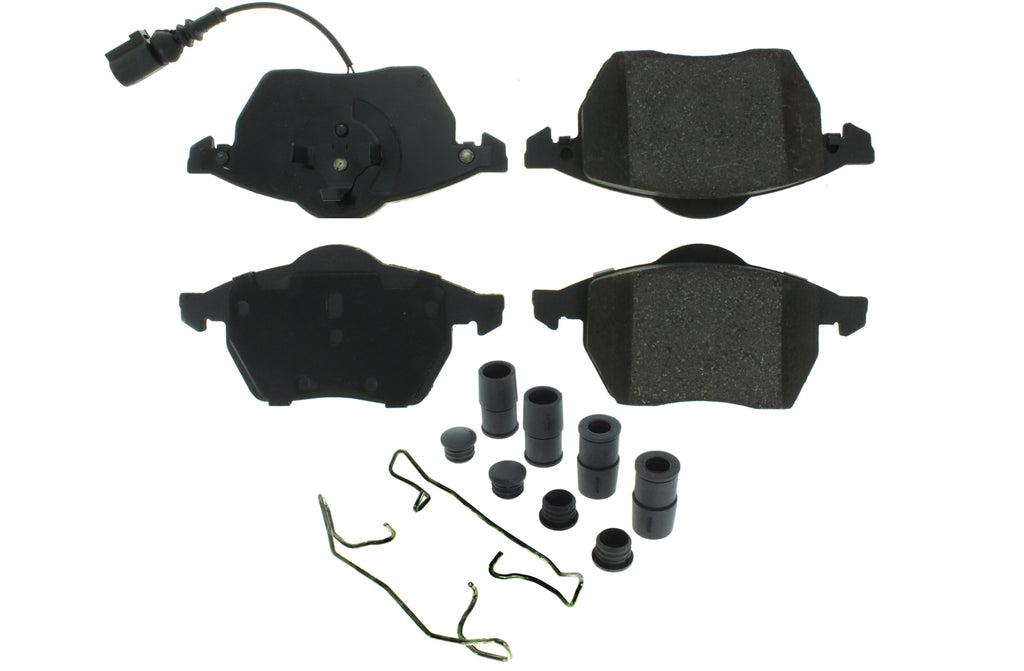 CENTRIC BRAKE PARTS 104.06871 Posi-Quiet Semi-Metallic Brake Pads with Hardwar