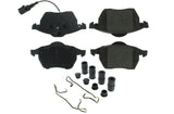 CENTRIC BRAKE PARTS 104.06871 Posi-Quiet Semi-Metallic Brake Pads with Hardwar