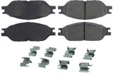 CENTRIC BRAKE PARTS 104.08030 Posi-Quiet Semi-Metallic Brake Pads with Hardwar